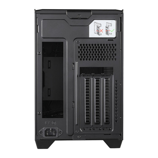 Case Cooler Master MasterBox NR200P V2, Mini ITX - Black