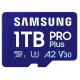 Memory card Samsung PRO microSD 1TB, Adapter