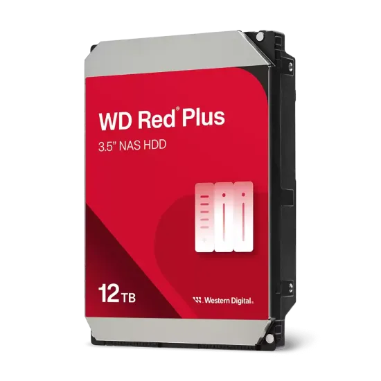 Western Digital Red Plus, 12TB NAS, 3.5