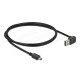 Delock Кабел EASY-USB 2.0 Type-A male angled up / down - USB 2.0 Type Mini-B male 1 m