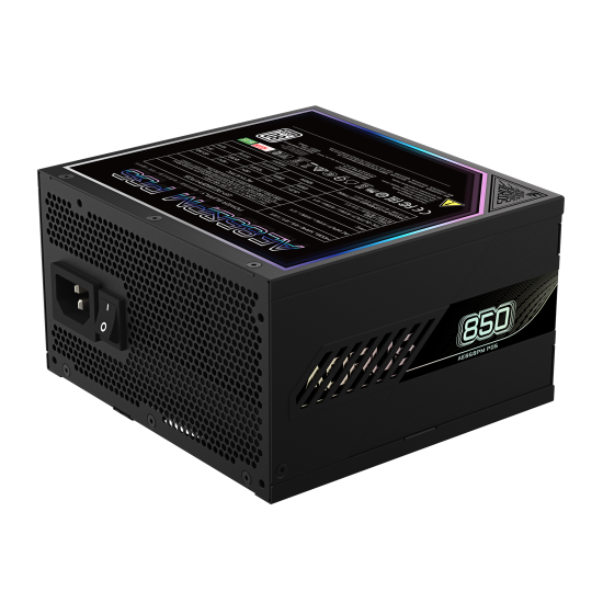 Захранващ блок Gigabyte AORUS ELITE P850W 80+ Platinum, PCIe 5.0