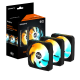 Triple Fans GIGABYTE AORUS EZ CHAIN 120, 3-Pack ARGB