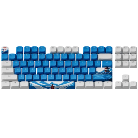 Keycaps Dark Project - GeekBo for ANSI & ISO Layout, PBT