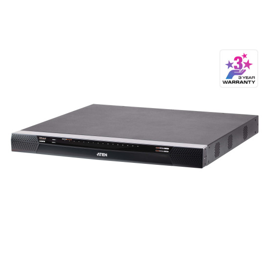 KVM over IP Switch ATEN KN2116VB-AX-G, KVM 16-Port, 1x Local, 2x Remote, Console: 2xUSB, HDMI, VGA