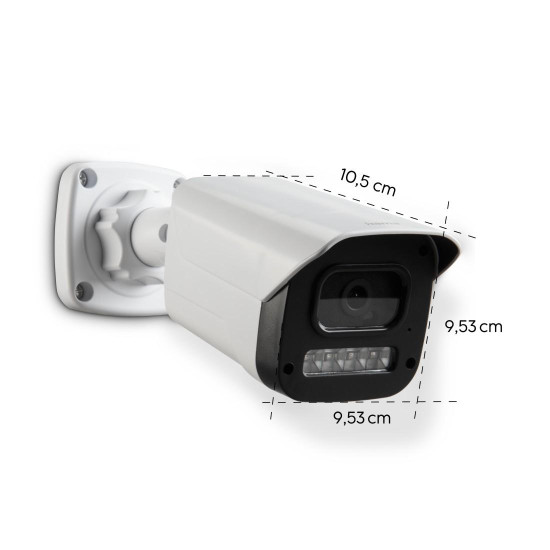 Hama Smart Surveillance Camera, WLAN, for Outdoors, Night Vision, 1080p, Recordi