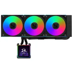 CPU AiO Cooler Lian Li HydroShift II LCD-S 360CL RGB - Black