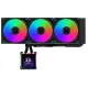 CPU AiO Cooler Lian Li HydroShift II LCD-S 360CL RGB - Black