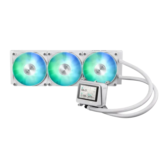 All-in-One Cooler ASUS MAX Gaming LC 360 ARGB LCD White Edition