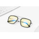 GUNNAR Baron Silver Computer Glasses - Clear