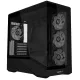 Кутия Lian Li Vector V100 MINI ARGB Mid-Tower, Tempered Glass - Black