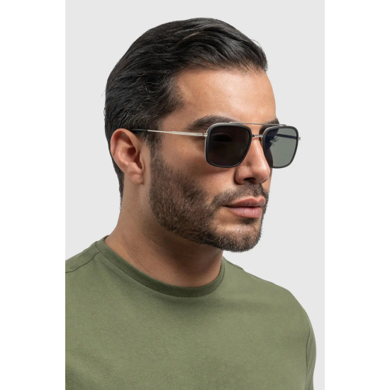 GUNNAR Baron Silver Sunglasses - Sunglasses
