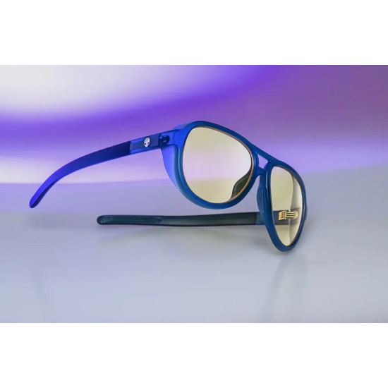 GUNNAR Alienware Roswell Computer Glasses - Conspiracy Blue - Amber