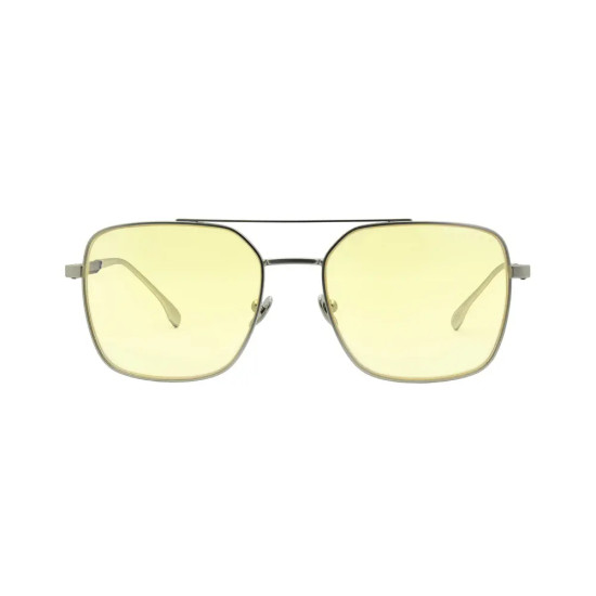 GUNNAR White Wolf Computer Glasses - Steel/Umber - Amber