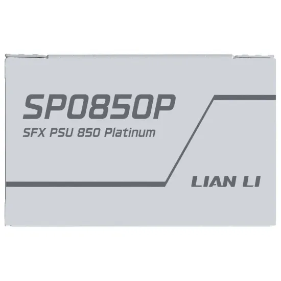 Power Supply Lian Li SP850 White 850W 80+ Platinum PCIe 5.1, ATX 3.1