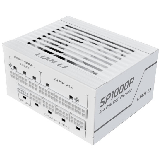 Захранващ блок Lian Li SP1000 White 1000W 80+ Platinum PCIe 5.1, ATX 3.1