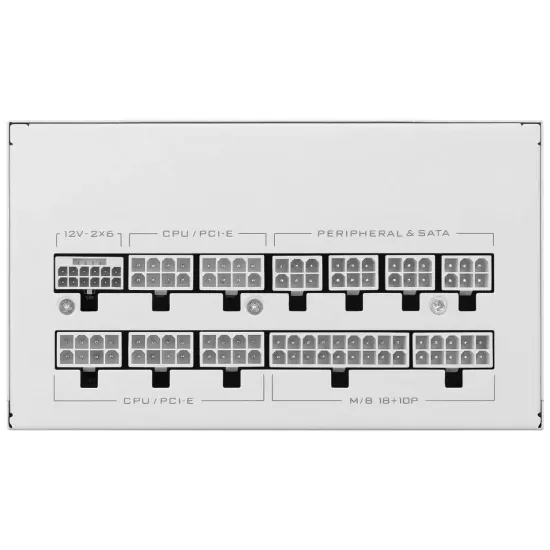 Power Supply Lian Li SX1000P White 1000W 80+ Platinum PCIe 5.1, ATX 3.1