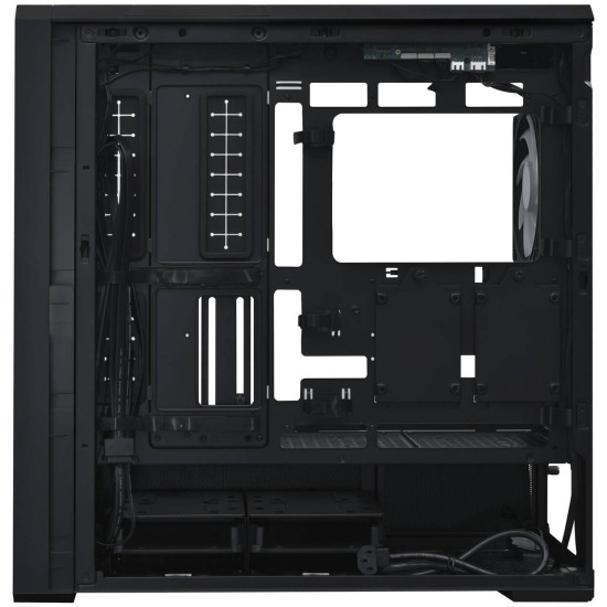Кутия Lian Li LANCOOL 217 INF RGB Mid-Tower, Tempered Glass - Black