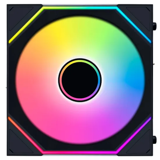 Lian Li UNI FAN SL-INF Wireless ARGB PWM Fan - 120 mm Black