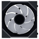 Вентилатор Lian Li UNI FAN SL-INF Wireless ARGB PWM - Reverse Blade, 120 mm Черен