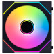 Вентилатор Lian Li UNI FAN SL-INF Wireless ARGB PWM - Reverse Blade, 120 mm Черен
