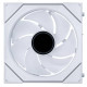 Lian Li UNI FAN SL-INF Wireless ARGB PWM Fan - Reverse Blade, 120 mm White