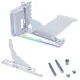 Lian Li Vertical GPU Mounting Kit VG4-5-V4 with PCIe 5.0 Riser Cable - White