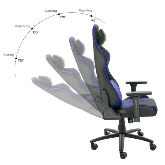 Gaming Chair Nemesis Blue Claw