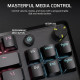 Геймърскa механична клавиатура Corsair K70 RGB MK.2 Core TKL, Corsair MLX Red суич