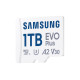 Memory card Samsung EVO+, 1 TB, mSD + Adapter, card microSDXC