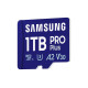 Memory card Samsung PRO Plus 1 TB, microSDXC UHS-I Class 10, Adapter