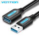 Vention Кабел USB 3.0  Extension AM / AF - 0.5M Black - CBHBD