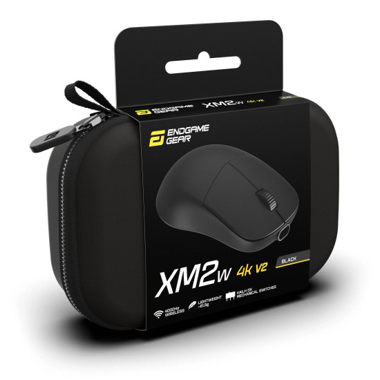 Endgame Gear професионална геймърска мишка XM2w 4K v2 - Wireless Gaming Mouse - Black