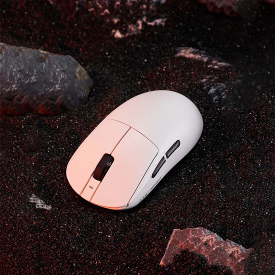 ATK професионална геймърска мишка Wireless Gaming Mouse A9 Plus Tri-mode Nearlink - 1K, White