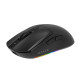 Ajazz професионална геймърска мишка AJ139 V2 MC - Wireless Gaming Mouse - 1K, Magnetic Charging Dock, Black