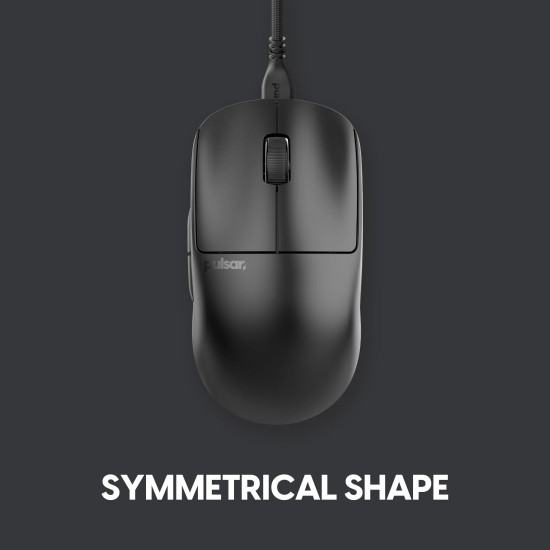 Pulsar професионална геймърска мишка Wired Gaming Mouse X2 Wired Size2 Black