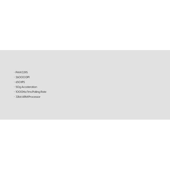 Pulsar професионална геймърска мишка Wired Gaming Mouse X2 Wired Size2 Black