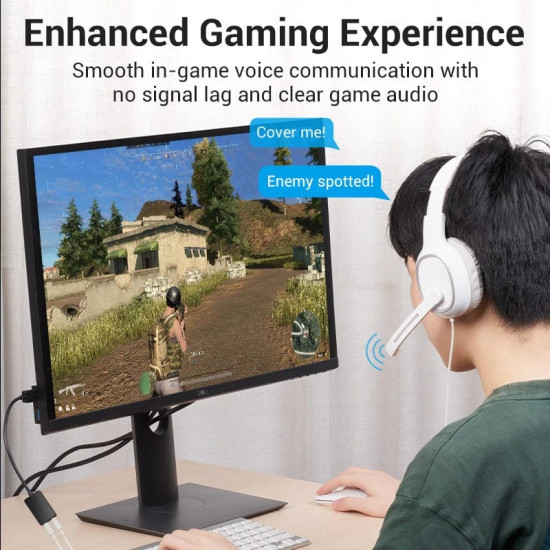 Vention външна звукова карта USB Sound card - CDYB0