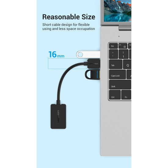 Vention външна звукова карта USB Sound card - CDYB0