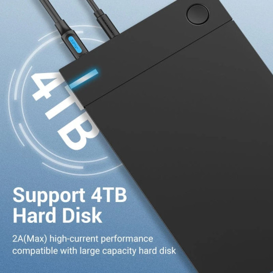 Vention Кабел USB 3.0 AM / BM - 0.5M Black - COOBD