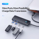Orico хъб USB3.1 HUB Type-C - 2 x USB3.0, 2 x USB-C - PAPW2AC-C3-05-BK-EP