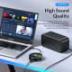 Orico хъб HUB USB3.1 Type-C 4 port - 4 x USB3.0 White, Audio/Mic x 1 - YS4-C3-03-WH-BP