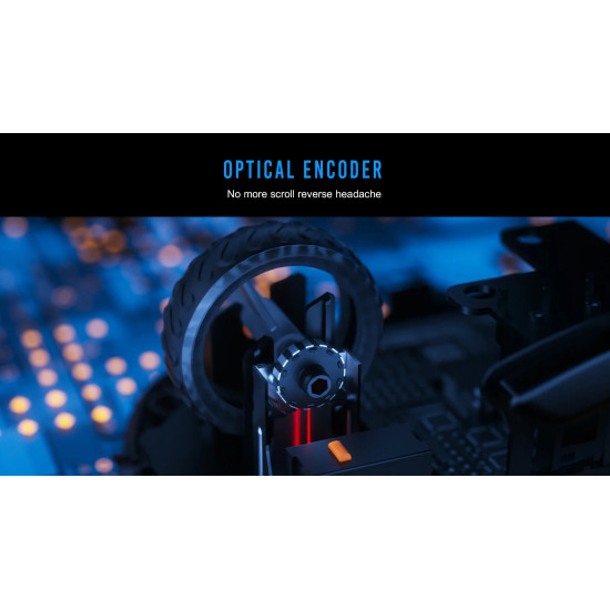 Lamzu професионална геймърска мишка PARO 8K White - Wireless Gaming Mouse