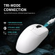 Ajazz професионална геймърска мишка AJ179 PRO - Wireless Gaming Mouse - 8K, Magnetic Charging Dock, Black