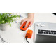 Ajazz професионална геймърска мишка AJ159 PRO - Wireless Gaming Mouse - 8K, Magnetic Charging Dock, White