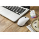Ajazz професионална геймърска мишка AJ159 PRO - Wireless Gaming Mouse - 8K, Magnetic Charging Dock, Black