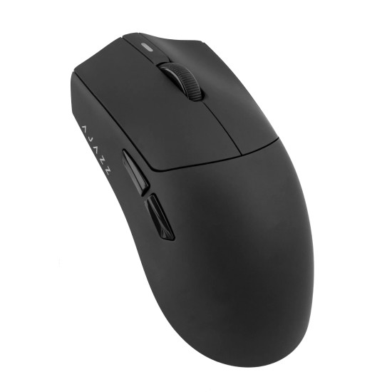 Ajazz професионална геймърска мишка AJ139P V3 MC - Wireless Gaming Mouse - 1K, Magnetic Charging Dock, Black