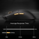 MCHOSE професионална геймърска мишка K7 Ultra Black - Wireless Gaming Mouse - Dual 8K, Omron Mechanical, Magnetic Charging Dock