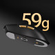 MCHOSE професионална геймърска мишка K7 Ultra Black - Wireless Gaming Mouse - Dual 8K, Omron Mechanical, Magnetic Charging Dock