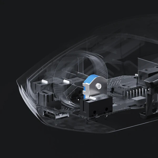 MCHOSE професионална геймърска мишка G3 V2 Black - Wireless Gaming Mouse - 1K, Omron Mechanical
