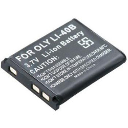 Camera Battery for OLYMPUS LI-40B/ LI-42B Li-Ion 3.7V, 660MAH, Cameron Sino